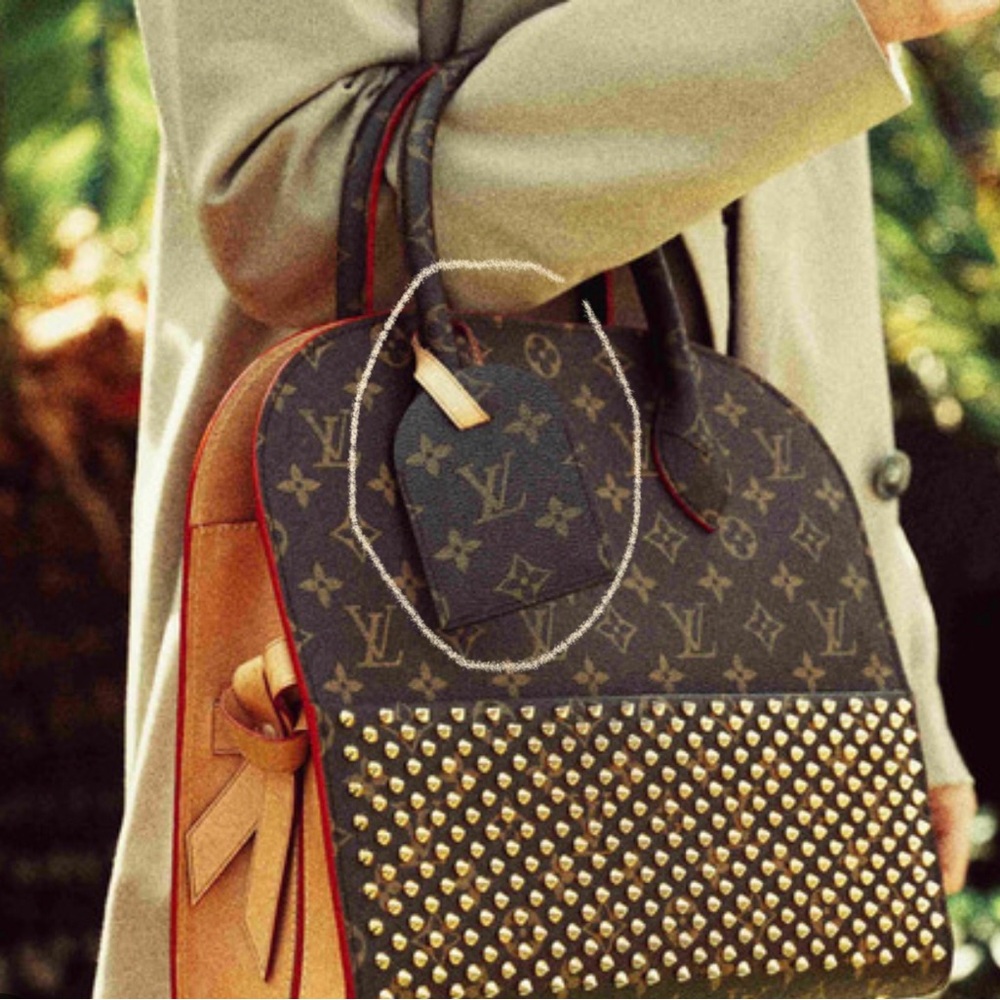 Louis Vuitton Monogram Luggage Tag